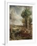 The Vale of Dedham, 1828-John Constable-Framed Giclee Print