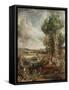 The Vale of Dedham, 1828-John Constable-Framed Stretched Canvas