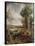 The Vale of Dedham, 1828-John Constable-Framed Stretched Canvas