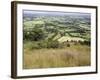 The Vale of Evesham from the Main Ridge of the Malvern Hills, Worcestershire, England-David Hughes-Framed Photographic Print