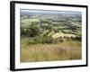 The Vale of Evesham from the Main Ridge of the Malvern Hills, Worcestershire, England-David Hughes-Framed Photographic Print