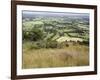 The Vale of Evesham from the Main Ridge of the Malvern Hills, Worcestershire, England-David Hughes-Framed Photographic Print