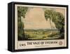 The Vale of Evesham, Poster Advertising London, Midland and Scottish Railway-Donald Maxwell-Framed Stretched Canvas