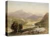 The Vale of Ffestiniog, Merionethshire-David Cox-Stretched Canvas