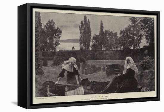 The Vale of Rest-John Everett Millais-Framed Stretched Canvas