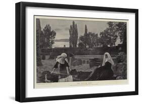 The Vale of Rest-John Everett Millais-Framed Giclee Print