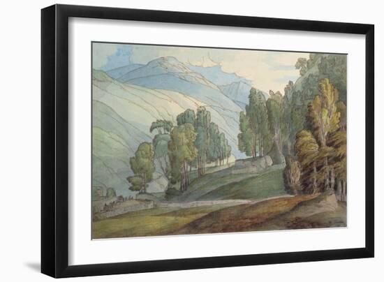 The Vale of St. John, 1786-Francis Towne-Framed Giclee Print