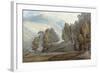 The Vale of St John, Cumberland, 1786-Francis Towne-Framed Giclee Print