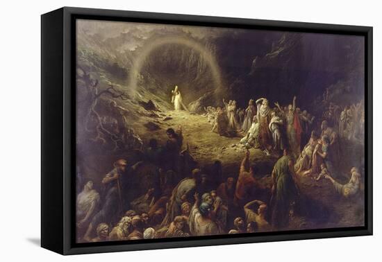 The Vale of Tears-Gustave Doré-Framed Stretched Canvas