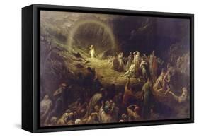 The Vale of Tears-Gustave Doré-Framed Stretched Canvas