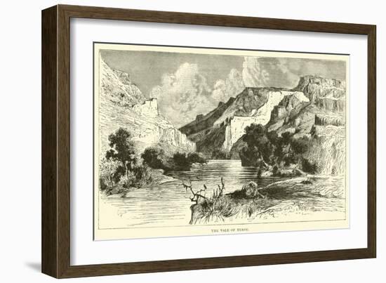 The Vale of Tempe-null-Framed Giclee Print