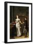 The Valentine Letter-Florent Willems-Framed Giclee Print