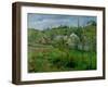 The Valhermeil, Near Pontoise, 1880-Camille Pissarro-Framed Giclee Print