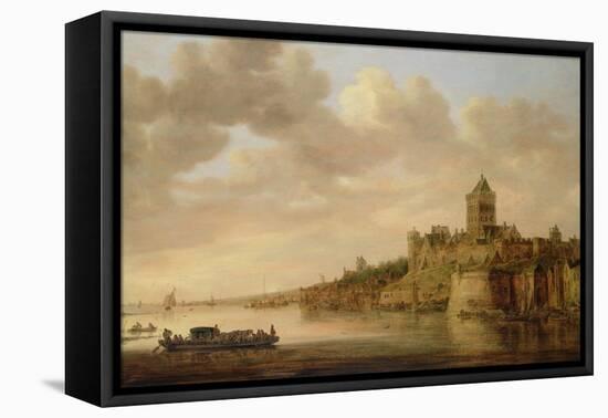 The Valkhof at Nijmegen, 1650-Aelbert Cuyp-Framed Stretched Canvas