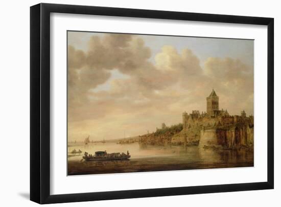 The Valkhof at Nijmegen, 1650-Aelbert Cuyp-Framed Giclee Print