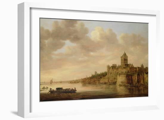 The Valkhof at Nijmegen, 1650-Aelbert Cuyp-Framed Giclee Print