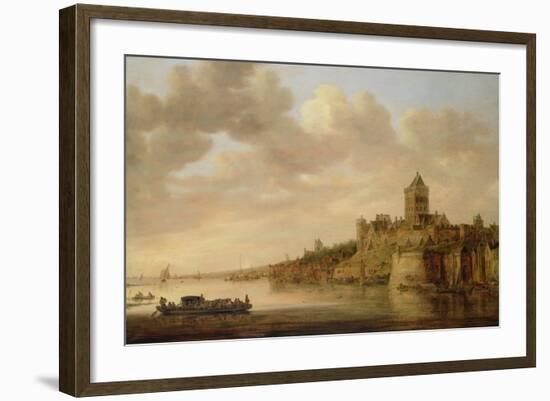 The Valkhof at Nijmegen, 1650-Aelbert Cuyp-Framed Giclee Print