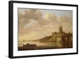 The Valkhof at Nijmegen, 1650-Aelbert Cuyp-Framed Giclee Print