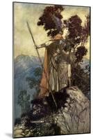 The Valkyrie / Die Walküre-Arthur Rackham-Mounted Giclee Print