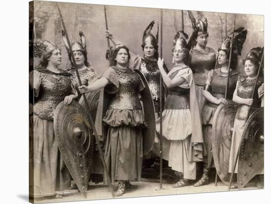 The Valkyrie, Scene from Opera, Bayreuth, 1896-Richard Wilson-Stretched Canvas