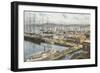 The Vallejo St. Wharf-Stanton Manolakas-Framed Giclee Print