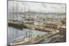 The Vallejo St. Wharf-Stanton Manolakas-Mounted Giclee Print