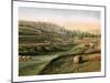 The Valley and Lower Pool of Gihon, Jerusalem, C1870-W Dickens-Mounted Giclee Print