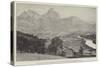 The Valley and Town of Schwytz, the Birthplace of the Swiss Confederation, 1291-null-Stretched Canvas