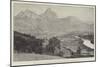 The Valley and Town of Schwytz, the Birthplace of the Swiss Confederation, 1291-null-Mounted Giclee Print