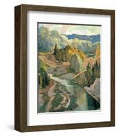 The Valley, c.1921-Franklin Carmichael-Framed Premium Giclee Print