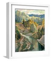 The Valley, c.1921-Franklin Carmichael-Framed Premium Giclee Print