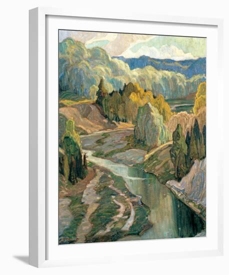 The Valley, c.1921-Franklin Carmichael-Framed Premium Giclee Print