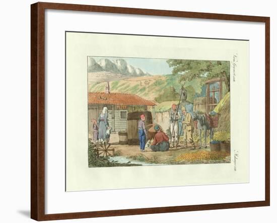 The Valley Dwellers on the Crimeas Peninsula-null-Framed Giclee Print