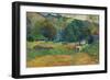 The Valley (Le Vallo), 1892-Paul Gauguin-Framed Giclee Print