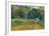 The Valley (Le Vallo), 1892-Paul Gauguin-Framed Giclee Print
