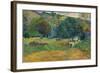 The Valley (Le Vallo), 1892-Paul Gauguin-Framed Giclee Print