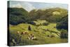 The Valley Near Sankt Blasien, 1882-Hans Thoma-Stretched Canvas