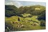 The Valley Near Sankt Blasien, 1882-Hans Thoma-Mounted Giclee Print