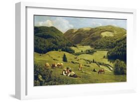 The Valley Near Sankt Blasien, 1882-Hans Thoma-Framed Giclee Print