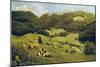 The Valley Near Sankt Blasien, 1882-Hans Thoma-Mounted Giclee Print