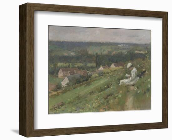 The Valley of Arconville, C.1887-Theodore Robinson-Framed Giclee Print