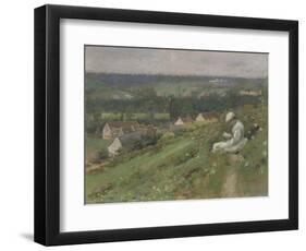 The Valley of Arconville, C.1887-Theodore Robinson-Framed Giclee Print