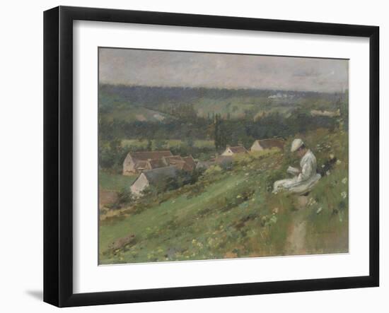 The Valley of Arconville, C.1887-Theodore Robinson-Framed Giclee Print