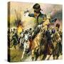 The Valley of Death - the Charge of the Light Brigade-English School-Stretched Canvas