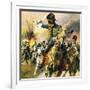 The Valley of Death - the Charge of the Light Brigade-English School-Framed Giclee Print