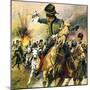 The Valley of Death - the Charge of the Light Brigade-English School-Mounted Giclee Print