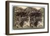 The Valley of Kedron and the Village of Siloam, Outside the Wall of Jerusalem, Palestine, 1896-Underwood & Underwood-Framed Giclee Print