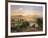 The Valley of Mexico from the Low Ridge of Tacubaya, 1894-Jose Velasco-Framed Giclee Print