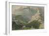 The Valley of Rocks, Near Linton, Devonshire, 1831-Joseph Wilson Lowry-Framed Giclee Print