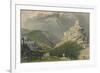 The Valley of Rocks, Near Linton, Devonshire, 1831-Joseph Wilson Lowry-Framed Giclee Print